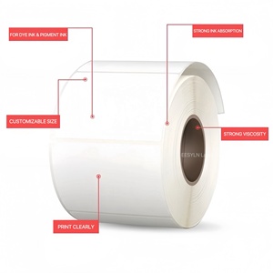 Trống tự dính nhãn dán chết Cắt nhãn cuộn không thấm nước Vinyl sticker cho c6500 máy in phun - Product Image 2