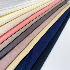 Sunplustex hight elastic woven rayon nylon spandex blend solid bengaline stretch millennium fabric
