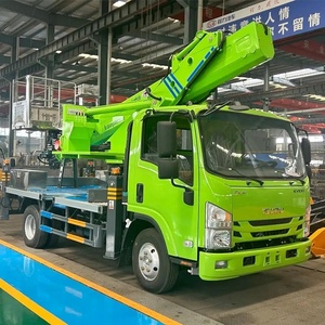 Brand New Isuzu 6-Wheel 31M Aerial Work <b>Platform</b> Hydraulic <b>Ladder</b> Lift Insulated Basket Lift Truck Street Light Maintenance - Product Image 3