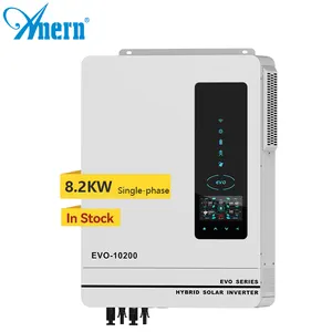 Anern 3kva 24v hibrid güneş inverteri mppt dc 12v 220v 5000w güneş invertörleri ile mppt güneş şarjı