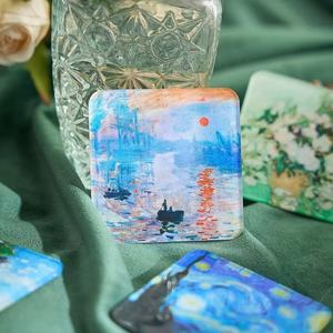 Sơn dầu tác phẩm nghệ thuật Acrylic tủ lạnh Sticker nổi tiếng thế giới trang trí nội thất từ nhãn dán acrylic tủ lạnh nam châm - Product Image 5