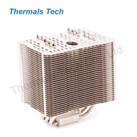 Dissipateur thermique de refroidissement passif 250W avec ventilateur pour ordinateur de bureau CPU
