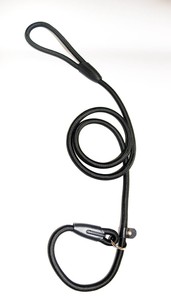 大型犬和中型犬训练用可调式环形反光绳宠物狗护板防滑尼龙铅皮带项圈 - Product Image 6