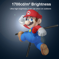 Ventilateur holographique 3D de 75 cm, équipement publicitaire, écran de projection par épissure, projecteur holographique, ventilateur holographique 3D