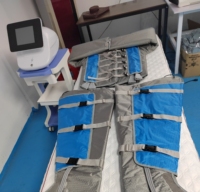 Appareil de soin corporel à compression d'air à 24 chambres avec infrarouge lointain et massage des yeux pour usage en salon et à domicile
