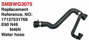 ท่อหม้อน้ำแบบดัดท่อระบายความร้อนสำหรับ BMW มีความยืดหยุ่น17127531768 SMBWG3075 - Product Image 6