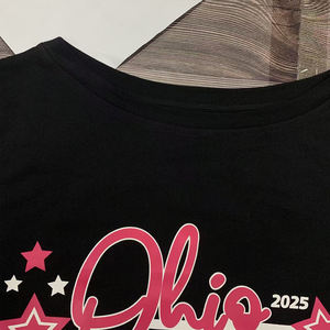 OEM Custom Women's 100% Cotton Breathable Boat Neck Curved Hem <b>Top</b> Solid Color <b>Long</b> Sleeve T-Shirts for <b>Summer</b> - Product Image 5