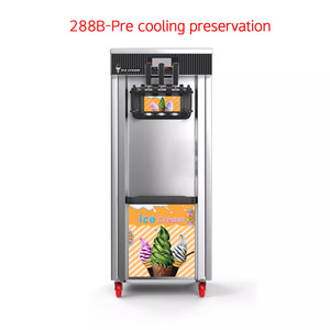 High Quality Commercial Soft Serve <b>Ice</b> <b>Maker</b> Machine Stainless Steel High Power Motor Automatic-for Milk Ingredients Commercial - Product Image 1