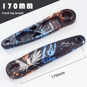 Manivelle de vélo de montagne Krsec 8 broches creuse droite en alliage d'aluminium léger 9/10/11 vitesses - Product Image 2