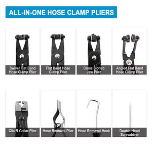 Pince à sertir pour tuyau, 9 pièces, podofo, réparation automobile, opération à distance, outils professionnels - Product Image 2