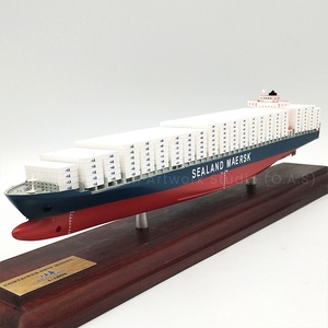 O.a.s nhà máy của tay nghề quy mô Thuyền Mô hình 1:1000 quy mô tùy chỉnh 35cm sealaersk container tàu mô hình cho vận chuyển Quà Tặng - Product Image 1