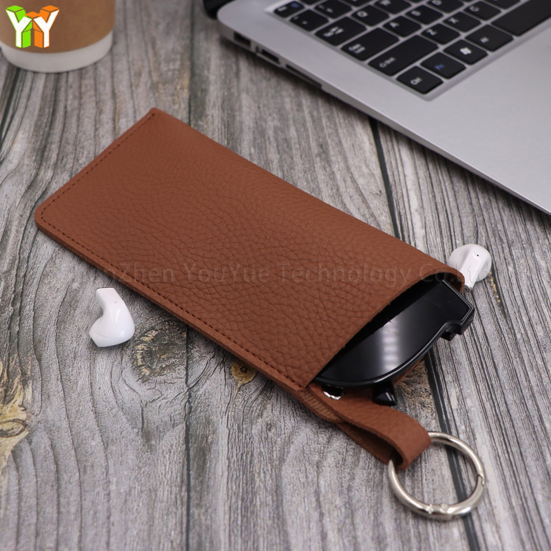 PU Leather Eyewear Bag Luxurious Portable