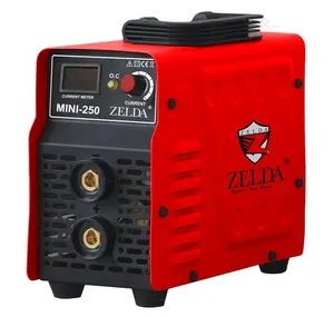 ZELDA pequeño equipo de soldadura 220V inversor Mini máquina de soldadura portátil para uso doméstico