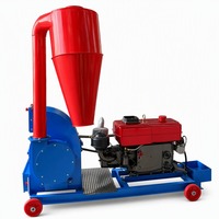 Nouveau Broyeur à marteaux multifonctionnel 420-28, broyeur électrique en acier inoxydable, capacité de 1000 kg/h, pour maïs, céréales, paille, aliments pour animaux