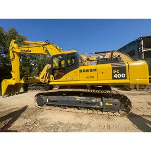 Máquina usada de la construcción pesada de la marca de Japón del excavador de Komatsu PC400 de 40 TONELADAS EN VENTA