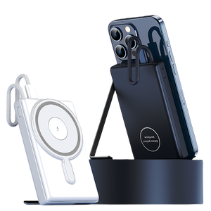 พาวเวอร์แบงค์15W 10000mAh แบบพกพาพร้อมขาตั้งโทรศัพท์พับได้สินค้าใหม่ที่กำลังมาแรง - Product Image 5