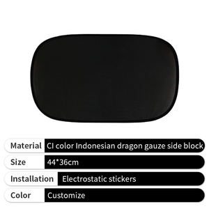 Parasol <span class=keywords><strong>de</strong></span> coche fijo <span class=keywords><strong>de</strong></span> <span class=keywords><strong>electricidad</strong></span> estática promocional 2024, cortinas <span class=keywords><strong>de</strong></span> malla para ventana lateral, parasol para negocios - Product Image 2