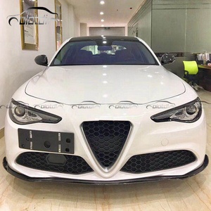 Accesorios para Coche: Labio Delantero de Fibra de Carbono, Spoiler Inferior, Alerón y Divisor para Alfa Romeo Giulia - Product Image 5