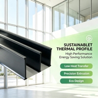 Tira Aislante Térmica de Nylon PA66 para Ventanas y Puertas de Aluminio, Antienvejecimiento, Aislamiento Térmico, Perfil para Construcción, Fabricación OEM