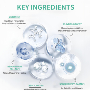 <span class=keywords><strong>Gel</strong></span> Bucal Portátil con Hierbas Antibacterianas para Aliviar el Dolor de Muelas, Dolor Oral, Dolor Periodontal, Úlceras Aftosas y Ampollas - Product Image 2