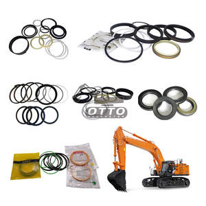 Kit <span class=keywords><strong>de</strong></span> joints d'étanchéité pour vérin <span class=keywords><strong>de</strong></span> flèche hydraulique OTTO 4653041 pour excavatrices ZX450-3 ZX470-3 ZX500LC-3 ZX520-3, kit <span class=keywords><strong>de</strong></span> réparation <span class=keywords><strong>de</strong></span> joints d'huile 130*190mm - Product Image 3