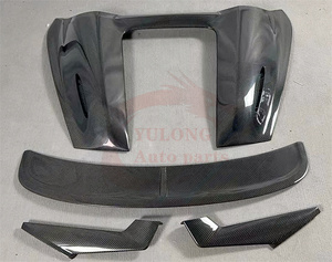 Aleró<span class=keywords><strong>n</strong></span> trasero de joroba de fibra de carbono seca, garantía comercial, para Porsche 981, cayman boxster, versió<span class=keywords><strong>n</strong></span> convertible 2013-2015 - Product Image 4