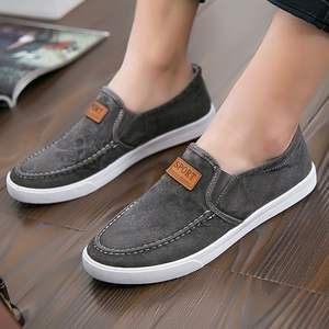 Chaussures décontractées en toile pour hommes, collection printemps/été 2026, idéales pour toutes les occasions, confortables pour le travail et les loisirs, adaptées aux hommes. - Product Image 5