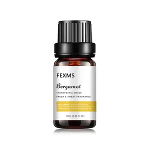 FEXMS bergamot essential oil bergamot breaks down negative emotions one drop triggers skin tenderness and youthfulness 0.33oz