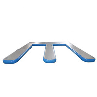 Station de Ski gonflable flottante en tissu Double point, Station de bateau à moteur, Jet de Ski en forme de E, pour Yacht