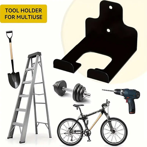 Support mural robuste <span class=keywords><strong>pour</strong></span> <span class=keywords><strong>outils</strong></span> <span class=keywords><strong>de</strong></span> jardinage, organisateur <span class=keywords><strong>de</strong></span> rangement <span class=keywords><strong>pour</strong></span> tronçonneuses, tondeuses à gazon et autres <span class=keywords><strong>outils</strong></span> électriques <span class=keywords><strong>de</strong></span> garage - Product Image 5