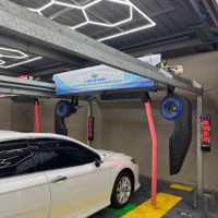 Centro de Servicio Automotriz Global para Mantenimiento/Uso Comercial, Múltiples Modos de Lavado de Autos, Equipo de Limpieza de Autos, Máquina de Lavado Automática