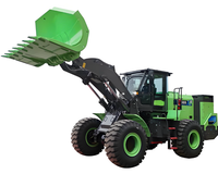 Chargeur à roues lourd XC968EV, respectueux de l'environnement, 19 tonnes, 3,2 m³, godet à charbon, capacité de chargement de 6 tonnes, machine de terrassement entièrement électrique