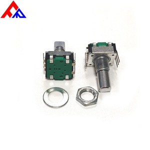 Encodeur numérique rotatif vertical EC12 avec poignée métallique, encodeur incrémental miniature PEC12 - Product Image 4