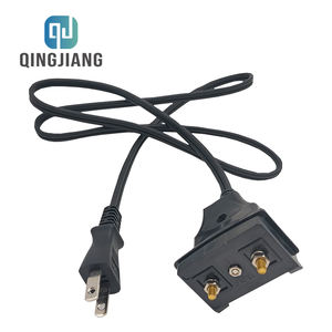 चुंबकीय सॉकेट उच्च गुणवत्ता वाले एक्सटेंशन कॉर्ड के साथ जापानी मानक दो-प्लग पावर कॉर्ड - Product Image 6