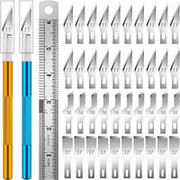 Manche en aluminium de qualité supérieure #11 Art Craft Hobby Knife pour l'artisanat, l'art, le scrapbooking, le pochoir