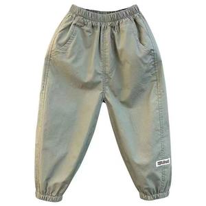 2025 באביב קיץ של בני זוג מכנסיים מזדמן סרוג בד דק סרוג בד של ילדים ומכנסי ג 'וגר בחוץ לקטנטנים לתינוקות - Product Image 5