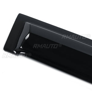 NEW 4 Pcs Black Car Side <b>Window</b> Visor Guard Vent <b>Cover</b> Trim Awnings Shelters Protection Guard for Mitsubishi Lancer 2008-2017 - Product Image 6