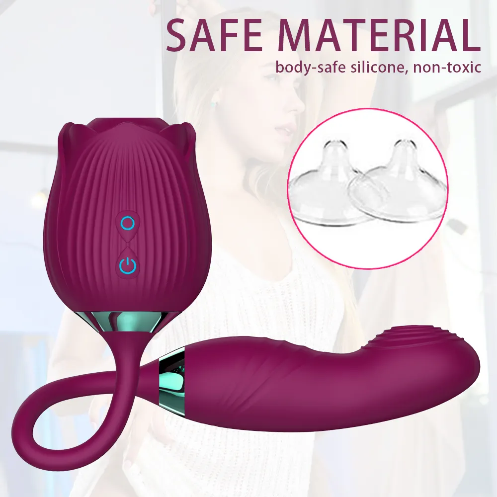 Mainan seksi bunga Vibrator penghisap tipe baru diskon besar untuk wanita vibrator mainan seks dewasa vibrator mawar