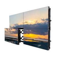 Video Wall LCD 4K de 55 Pulgadas con Panel Samsung, Clasificación IP65, SDK Habilitado para Negocios de Autoservicio, Metro y Tiendas Minoristas