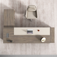 LBZ-05 Bureau de direction de luxe pour PDG et managers, mobilier de bureau