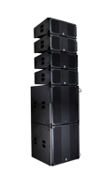 El arreglo lineal dual de 10 pulgadas más vendido para sistemas de equipos de sonido profesionales, servicios comerciales y espectáculos de escenario