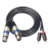 Nouveau câble audio micro blindé tressé en cuivre étamé avec gaine en PVC pour vente en gros