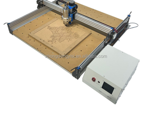 เครื่องแกะสลักและตัด CNC 4040 ใช้สำหรับทำลวดลาย ทำเครื่องหมายด้วยเลเซอร์บนไม้ อลูมิเนียม โลหะ สำหรับทำโลโก้ - Product Image 4
