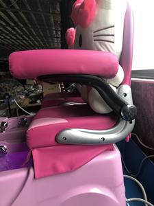 2019 nouveau Style 5 ans de garantie Offre Spéciale Top luxe chat rose enfants <span class=keywords><strong>Spa</strong></span> chaise enfants pédicure chaise avec évier - Product Image 6