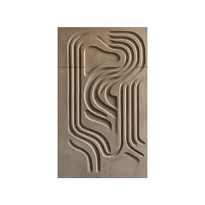 JZ Home Decor Technique Mixte Oeuvre Abstraite 3D Waibi Sibi Peinture <span class=keywords><strong>À</strong></span> La Main Sculpture Sur Bois Art Mural - Product Image 3