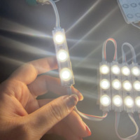 RayFondled Chine pour module à triple lentille LED, blanc froid, blanc chaud, blanc naturel, 1,5 W, injection Samsung 3 SMD avec trou, modules haute luminosité