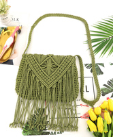 Sac à main en macramé en gros, sac bandoulière, sac de plage, sacs à main en corde faits à la main