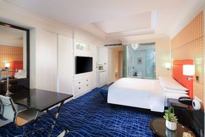 ชุดเฟอร์นิเจอร์ที่ทันสมัยแบบกำหนดเองพร้อมแผงไม้สำหรับโรงแรมระดับ5ดาวอพาร์ทเมนท์-เฟอร์นิเจอร์ห้องนั่งเล่นในช่วงฤดูร้อน - Product Image 3