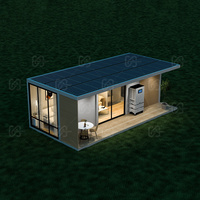 Maisons modulaires préfabriquées, maisons préfabriquées en kit, capsules mobiles, maisons prêtes à l'emploi, panneaux sandwich en acier, design moderne, zéro carbone