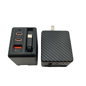 Điện Thoại Di Động Tường Bộ Sạc Nhanh Chóng Sạc Đầu Du Lịch Adapter Với Được Xây Dựng Trong Cáp Mở Rộng Sạc Nhanh - Product Image 2